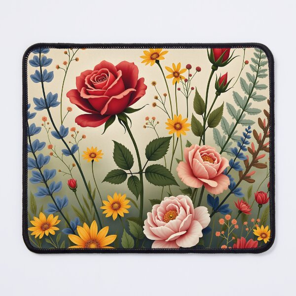 Item preview, Vibrant Garden of Mixed Summer Blooms   designed and sold by Teeshirtstoday.com.