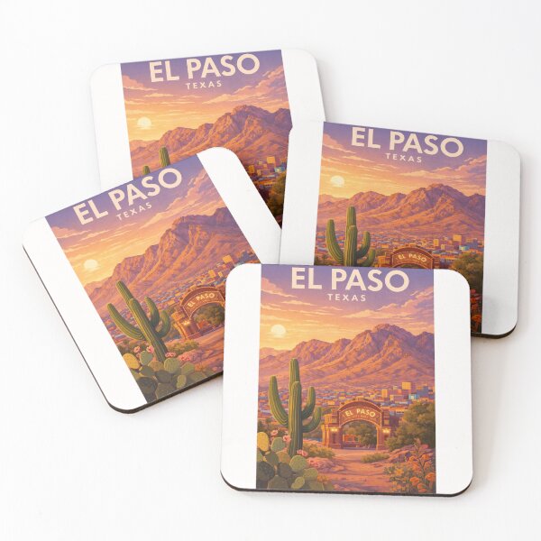 Item preview, El Paso Texas Franklin Mountains Hueco Tanks Rio Grande Southwestern Heritage designed and sold by Places On Earth.