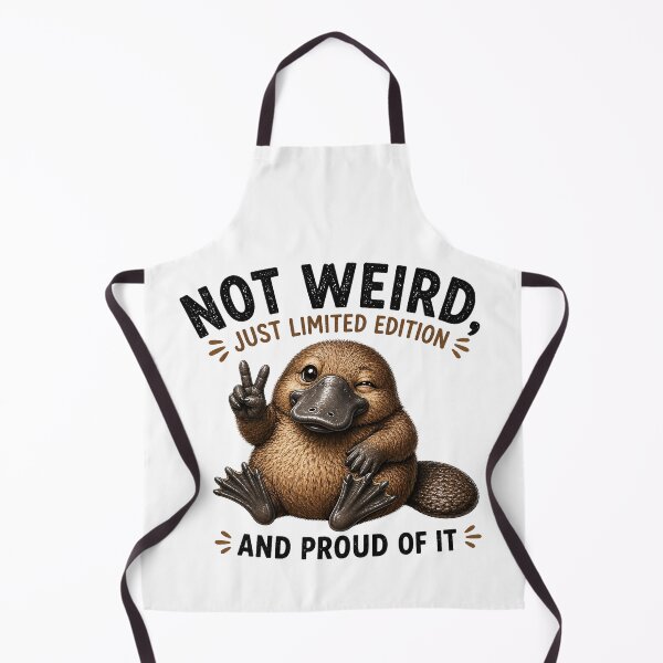 Item preview, Funny Platypus Not Weird Just Limited Edition designed and sold by Piccologifts.
