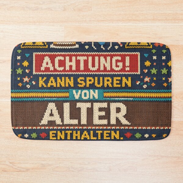Item preview, Funny knitting pattern design for aging with humor designed and sold by Mauswohn.