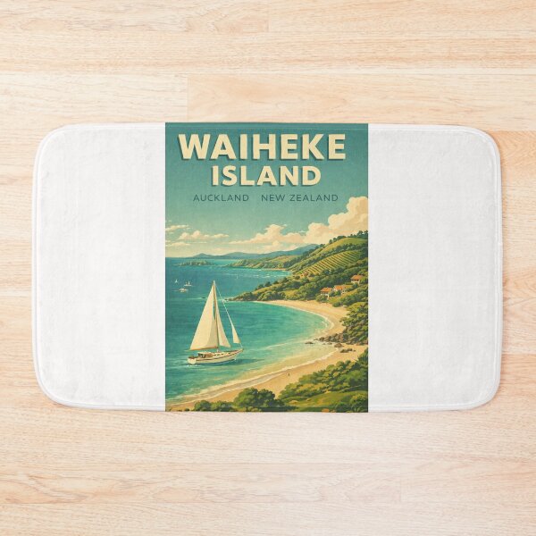 Item preview, Waiheke Island Auckland Hauraki Gulf Oneroa Bay Vineyard Coast Escape designed and sold by Places On Earth.