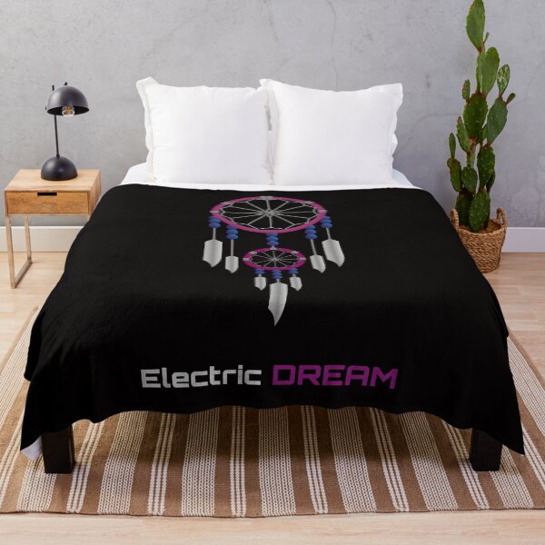 Item preview, Electric Dream – Neon Dreamcatcher Spiritual Symbol Design designed and sold by ElectroSphere46.