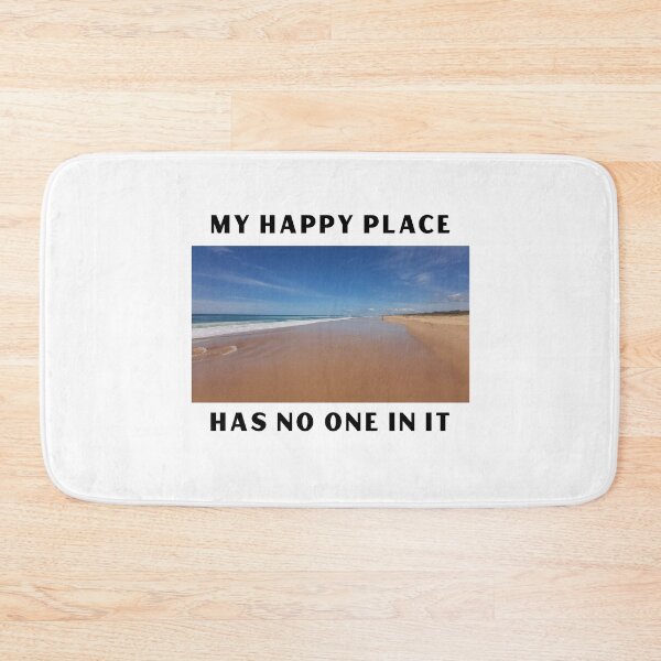 Item preview, My Happy Place Has No One In It Beach Landscape Scenery Photograph designed and sold by Massara6.