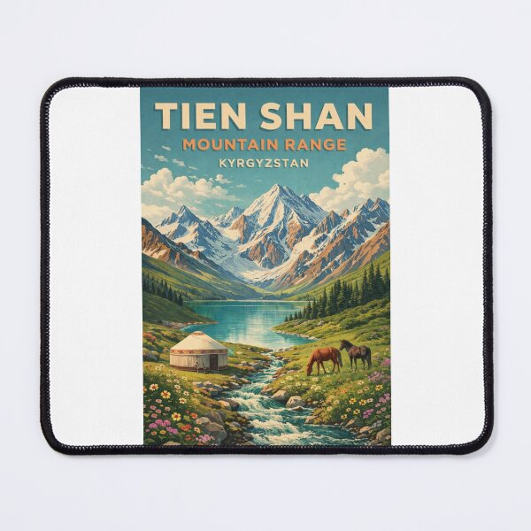 Item preview, Tien Shan Kyrgyzstan Issyk Kul Ala Too Alpine Silk Road Highlands designed and sold by Places On Earth.