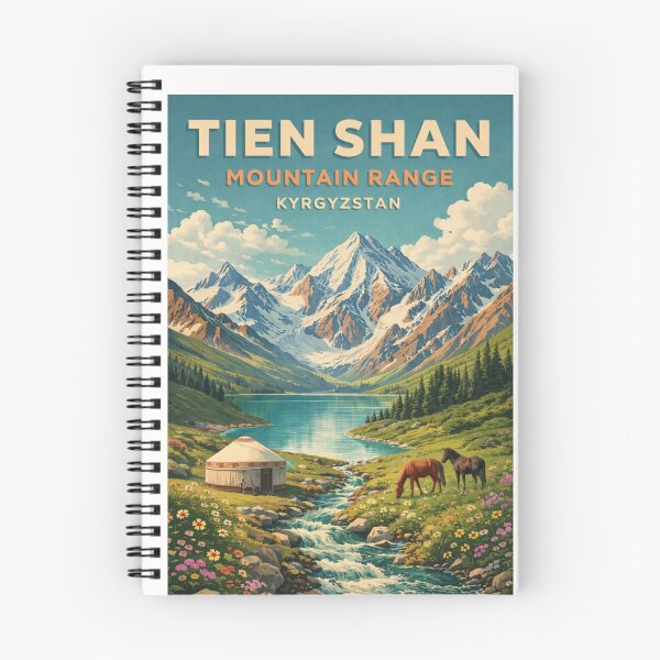 Item preview, Tien Shan Kyrgyzstan Issyk Kul Ala Too Alpine Silk Road Highlands designed and sold by Places On Earth.