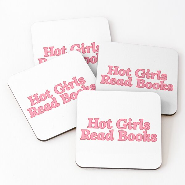 Item preview, Hot Girls Read Books – Book Lover Aesthetic Reading Quote designed and sold by Sketchbook Studio by Aqsaa.