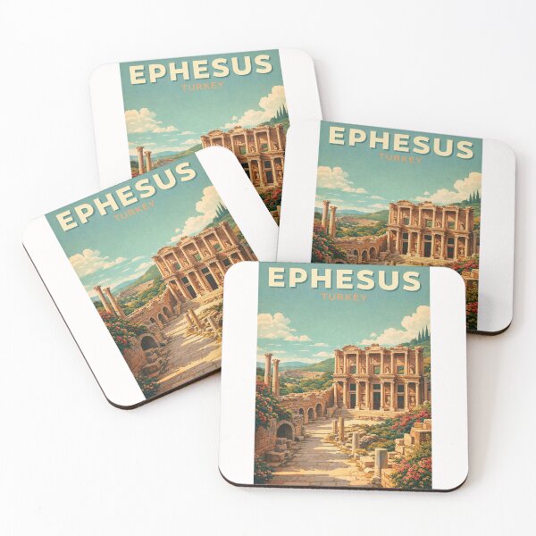 Item preview, Ephesus Turkey Library of Celsus Selcuk Aegean Roman Heritage designed and sold by Places On Earth.