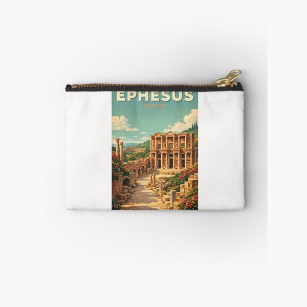 Item preview, Ephesus Turkey Library of Celsus Selcuk Aegean Roman Heritage designed and sold by Places On Earth.