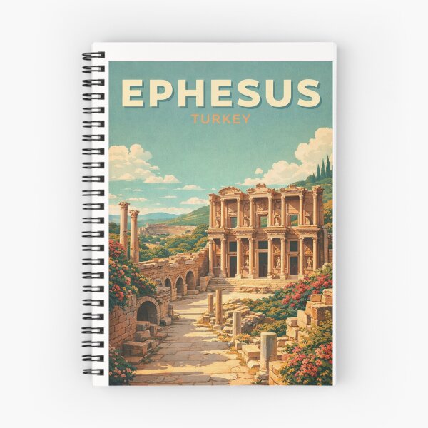 Item preview, Ephesus Turkey Library of Celsus Selcuk Aegean Roman Heritage designed and sold by Places On Earth.