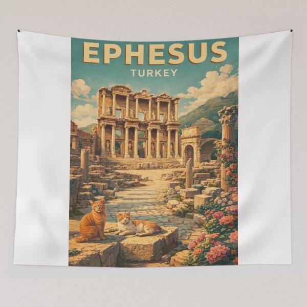 Item preview, Ephesus Turkey Selcuk Artemis Kusadasi Ancient Aegean Crossroads designed and sold by Places On Earth.