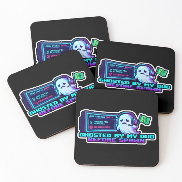 Item preview, Ghosted By My Duo Retro Pixel Art designed and sold by Oommen Studio .