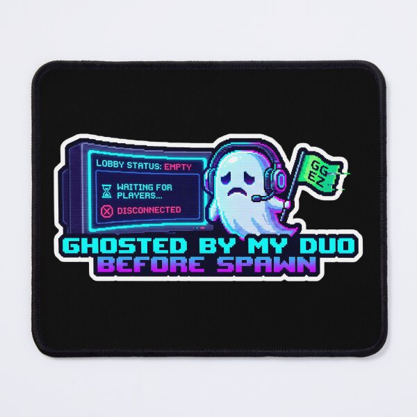 Item preview, Ghosted By My Duo Retro Pixel Art designed and sold by Oommen Studio .