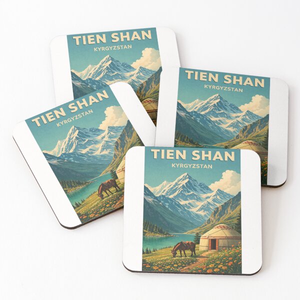 Item preview, Tien Shan Kyrgyzstan Ala Too Song Kol Alpine Lake Nomad Highlands designed and sold by Places On Earth.