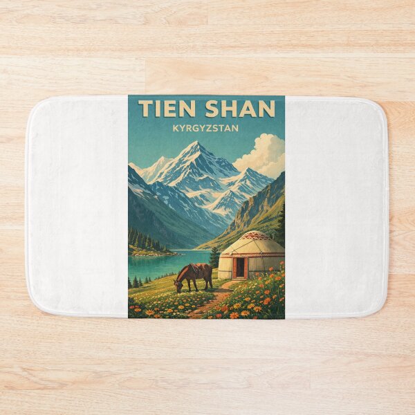 Item preview, Tien Shan Kyrgyzstan Ala Too Song Kol Alpine Lake Nomad Highlands designed and sold by Places On Earth.