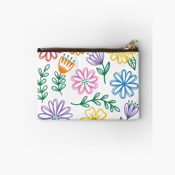 Item preview, colorful doodle Floral Pattern  designed and sold by jkrphoto.