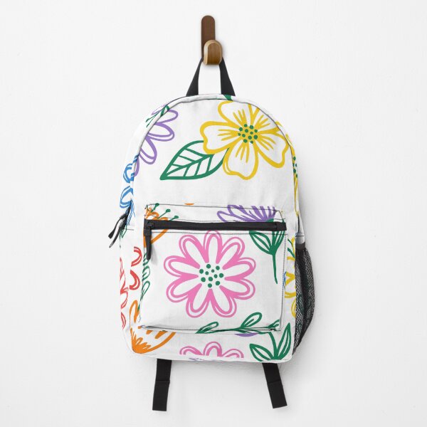 Item preview, colorful doodle Floral Pattern  designed and sold by jkrphoto.