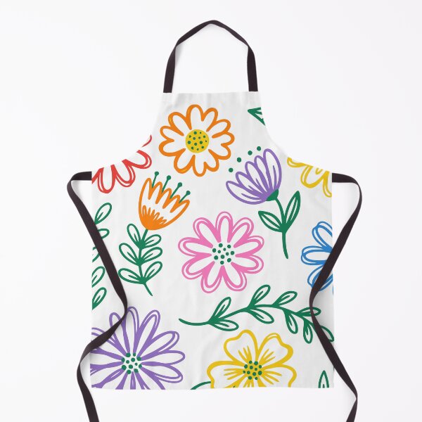 Item preview, colorful doodle Floral Pattern  designed and sold by jkrphoto.