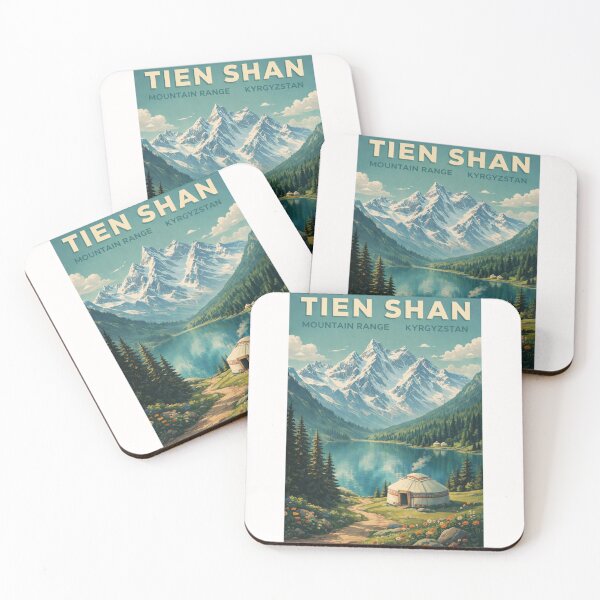 Item preview, Tien Shan Kyrgyzstan Issyk Kul Khan Tengri Alpine Nomad Wilderness designed and sold by Places On Earth.