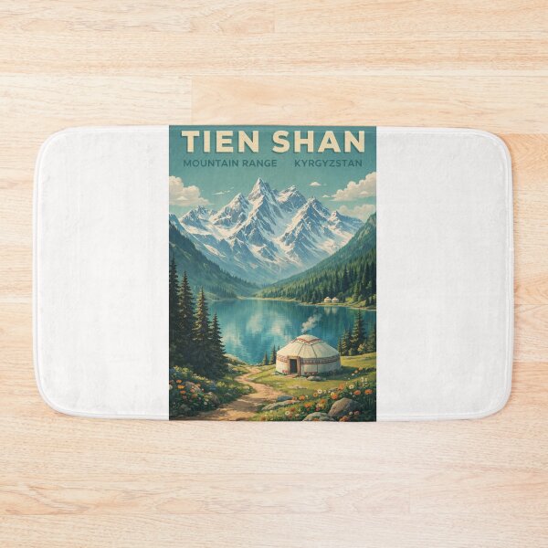 Item preview, Tien Shan Kyrgyzstan Issyk Kul Khan Tengri Alpine Nomad Wilderness designed and sold by Places On Earth.