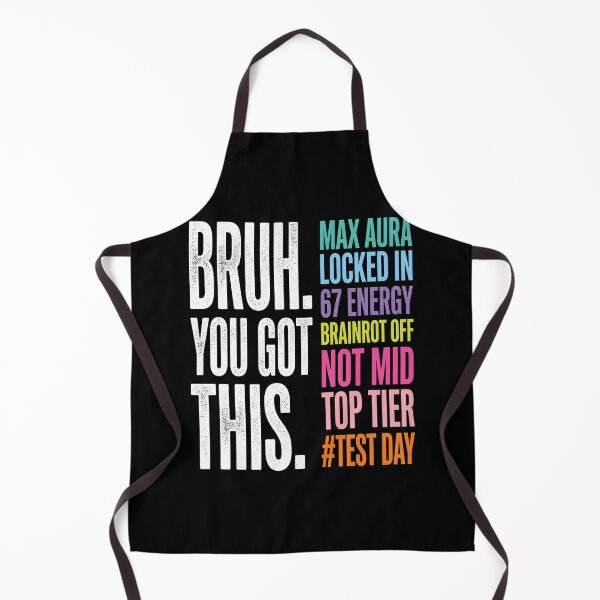 Item preview, Bruh You Got This Bold Meme Typography Funny Student Shirt designed and sold by ArcaneArtistry.