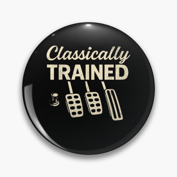 Item preview, Classically Trained | Funny Manual Transmission Stick Shift Vintage Car designed and sold by Alluka Brand.