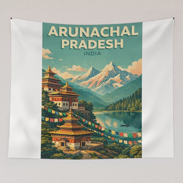 Item preview, Arunachal Pradesh India Tawang Himalaya Monpa Eastern Himalayan Frontier designed and sold by Places On Earth.