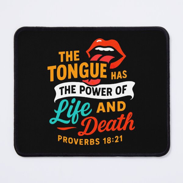 Item preview, Proverbs 18:21 The Tongue Has The Power Of Life And Death designed and sold by plushism.