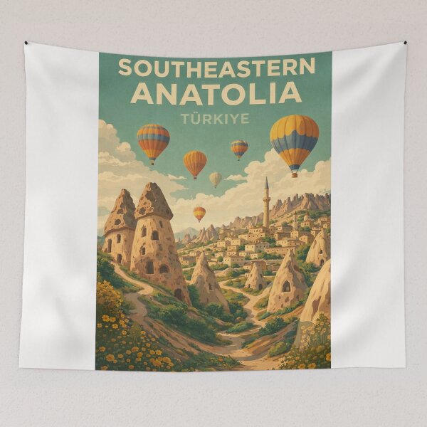 Item preview, Southeastern Anatolia Türkiye Mardin Mesopotamia Cappadocia Anatolian Heritage Route designed and sold by Places On Earth.