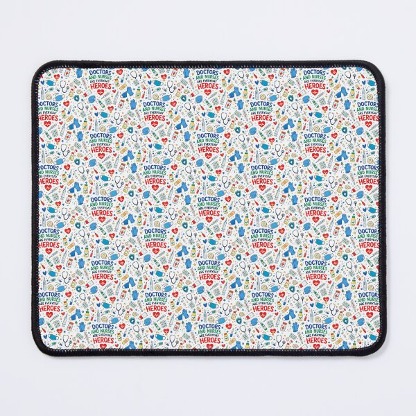 Item preview, 'Doctors and nurses are heroes' gift for medical relatives and friends designed and sold by BigLove Animals.