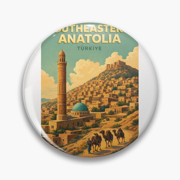 Item preview, Southeastern Anatolia Türkiye Mardin Göbekli Tepe Mesopotamia Silk Road Cities designed and sold by Places On Earth.