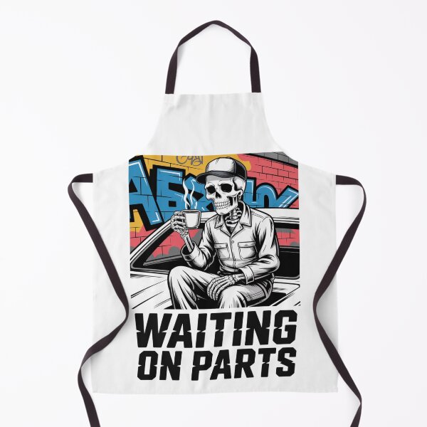 Item preview, Waiting On Parts — Skeleton Mechanic Coffee Shirt V30 designed and sold by DarylWelsh2024.