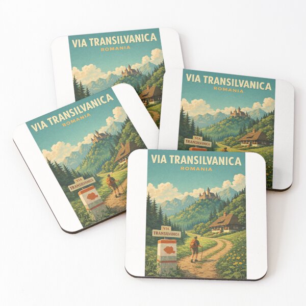 Item preview, Via Transilvanica Romania Carpathians Bran Bucovina Long Distance Heritage Trail designed and sold by Places On Earth.