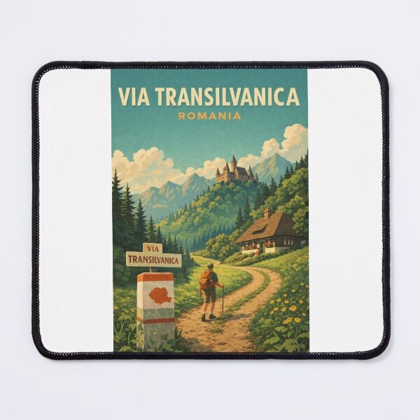 Item preview, Via Transilvanica Romania Carpathians Bran Bucovina Long Distance Heritage Trail designed and sold by Places On Earth.