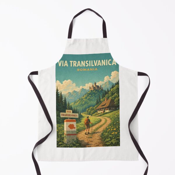 Item preview, Via Transilvanica Romania Carpathians Bran Bucovina Long Distance Heritage Trail designed and sold by Places On Earth.