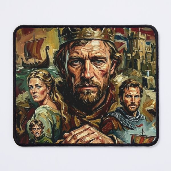 Item preview, Legend of the Sword: Textured Impasto Medieval Poster designed and sold by Art's Diner.