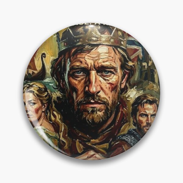 Item preview, Legend of the Sword: Textured Impasto Medieval Poster designed and sold by Art's Diner.