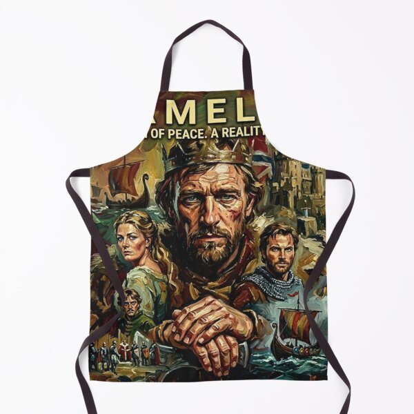 Item preview, Legend of the Sword: Textured Impasto Medieval Poster designed and sold by Art's Diner.