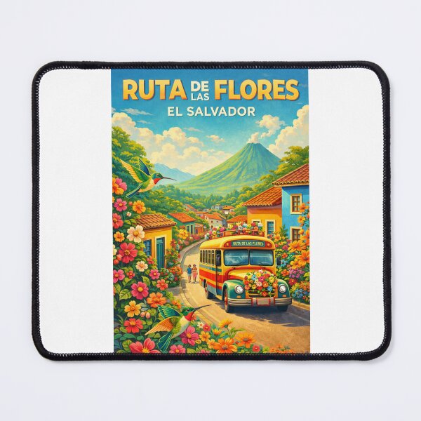Item preview, Ruta de las Flores El Salvador Ataco Apaneca Izalco Floral Highland Route designed and sold by Places On Earth.