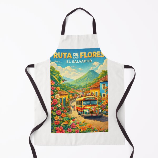 Item preview, Ruta de las Flores El Salvador Ataco Apaneca Izalco Floral Highland Route designed and sold by Places On Earth.