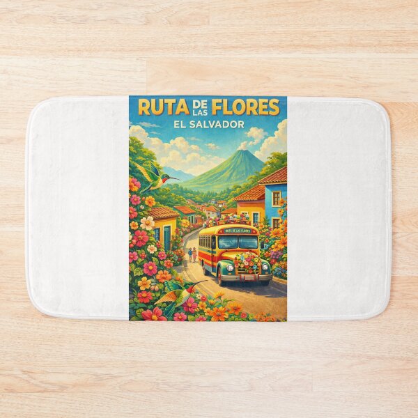 Item preview, Ruta de las Flores El Salvador Ataco Apaneca Izalco Floral Highland Route designed and sold by Places On Earth.