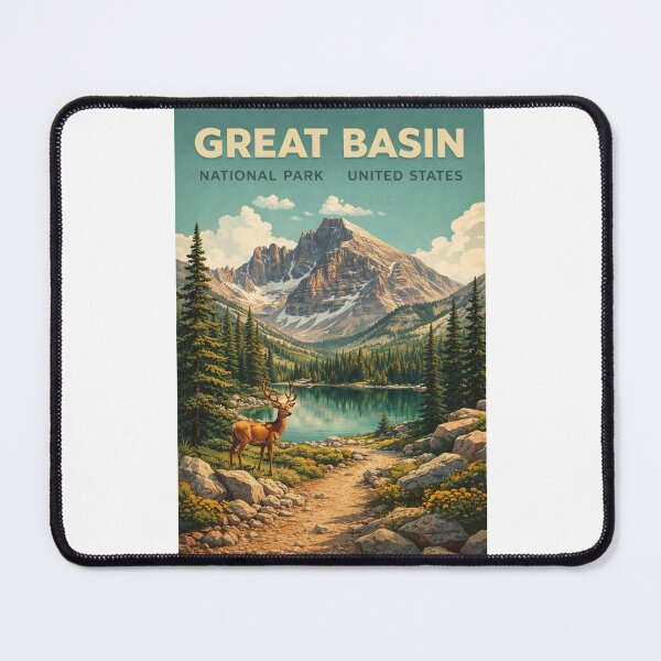 Item preview, Great Basin National Park Wheeler Peak Nevada Snake Range Alpine Wilderness designed and sold by Places On Earth.