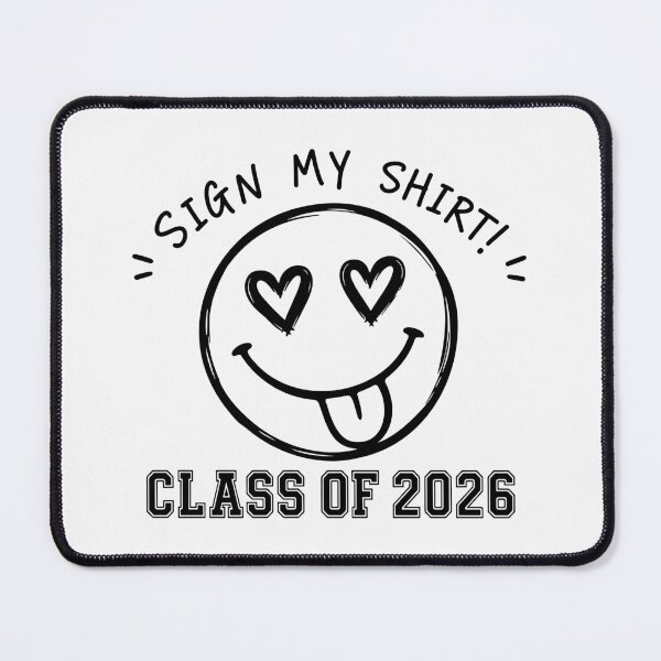 Item preview, Class of 2026 Graduation: Sign My Shirt Emoji Art designed and sold by MalisoStickers.