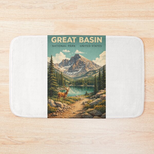 Item preview, Great Basin National Park Wheeler Peak Nevada Snake Range Alpine Wilderness designed and sold by Places On Earth.