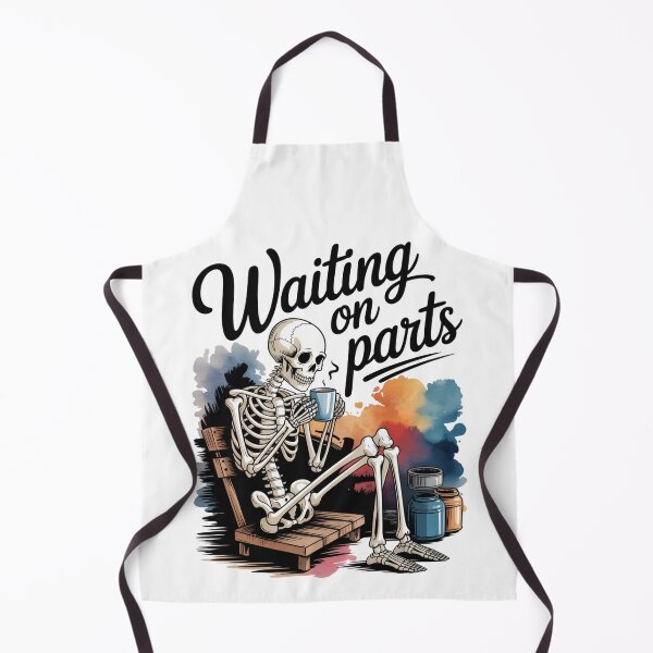 Item preview, Waiting On Parts — Skeleton Mechanic Coffee Shirt V31 designed and sold by DarylWelsh2024.