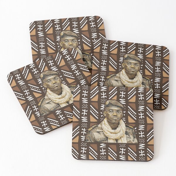 Item preview, Oil portrait - Malian officer designed and sold by Wolagno.