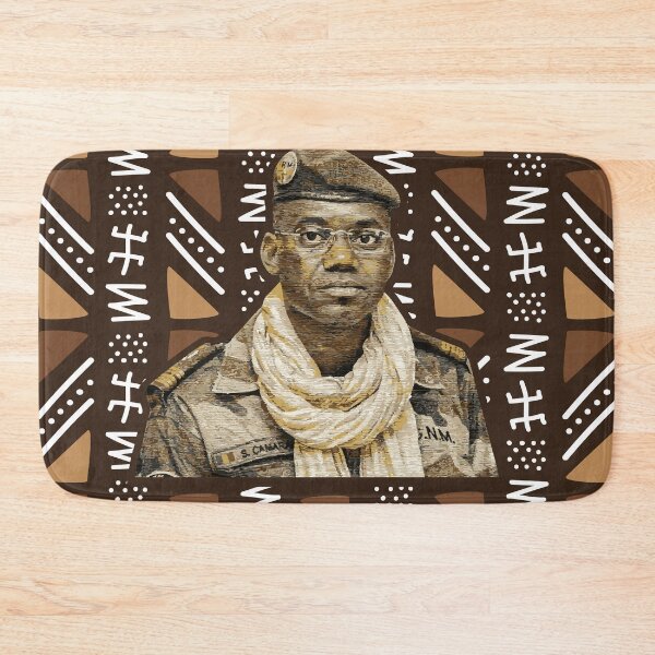 Item preview, Oil portrait - Malian officer designed and sold by Wolagno.