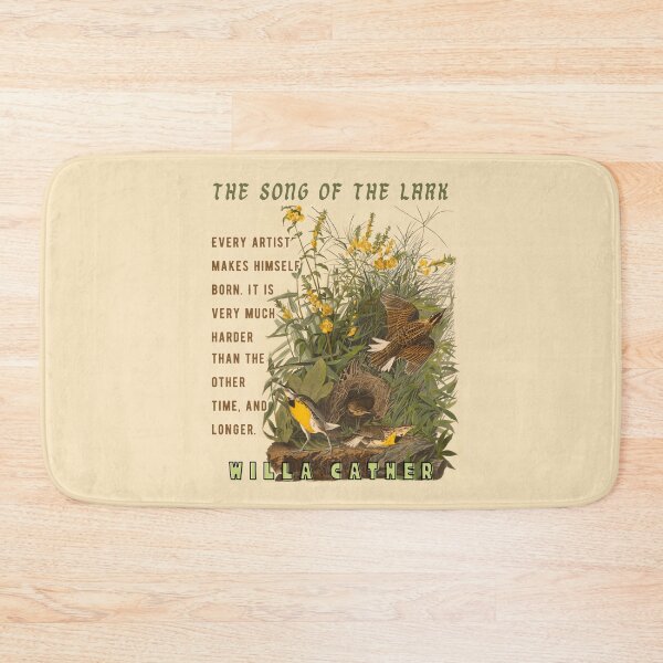 Item preview, Willa Sibert Cather quote: Every artist makes himself born. It is very much harder than the other time, and longer. designed and sold by artbleed.