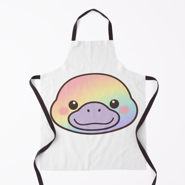 Item preview, Rainbow Cute Platypus Face Kawaii designed and sold by Owcomm.