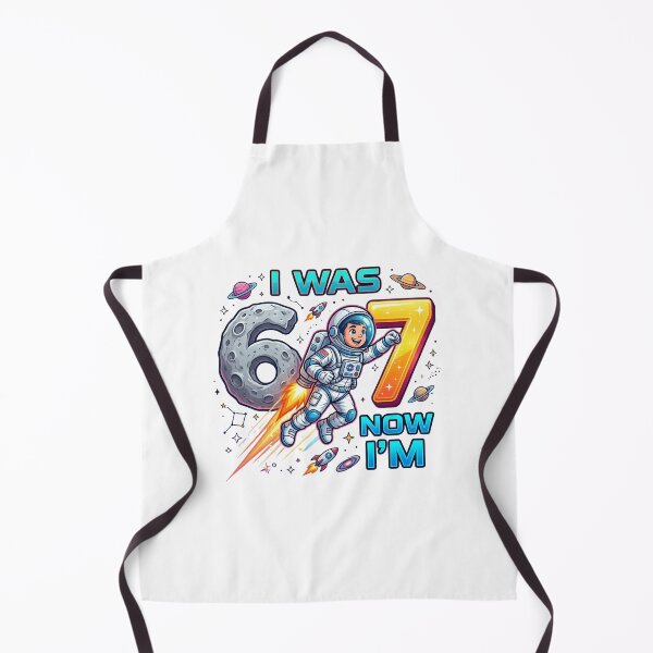 Item preview,  I Was 6, Now I'm 7 - Cute Pastel Kawaii 7th Birthday Celebration T-Shirt Design designed and sold by DoodloraStudio.