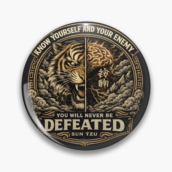 Item preview, The Art of War by SUN TZU "KNOW YOURSELF" designed and sold by SilentStrategyShop.